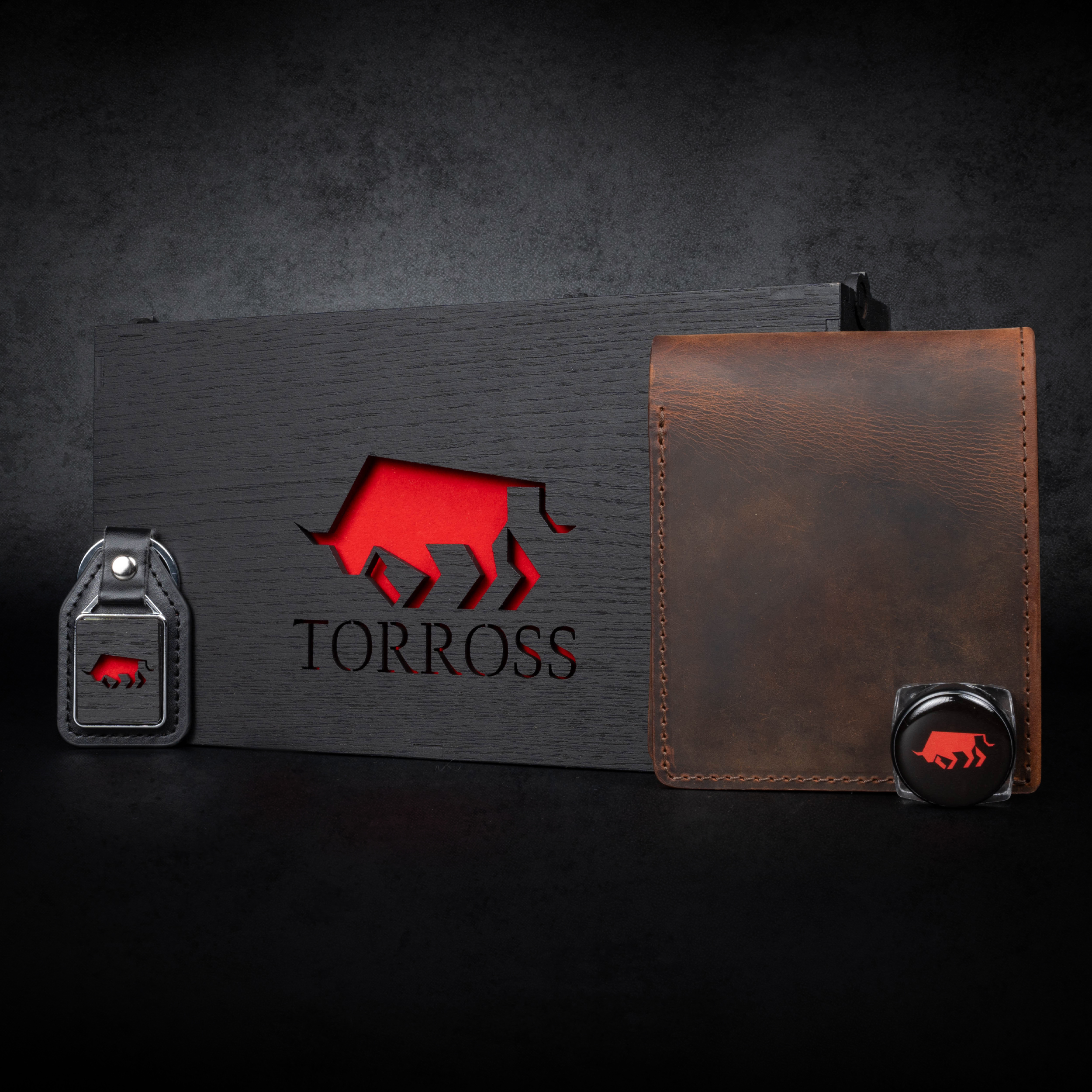 TORROSS™ Гаманець чоловічий з натуральної шкіри Small Wallet – Torross